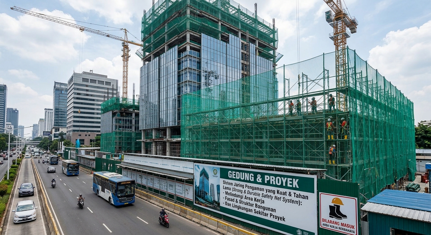 Safety Net Gedung & Proyek